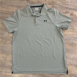 Under Armour Men's Casual Gray Polo Shirt